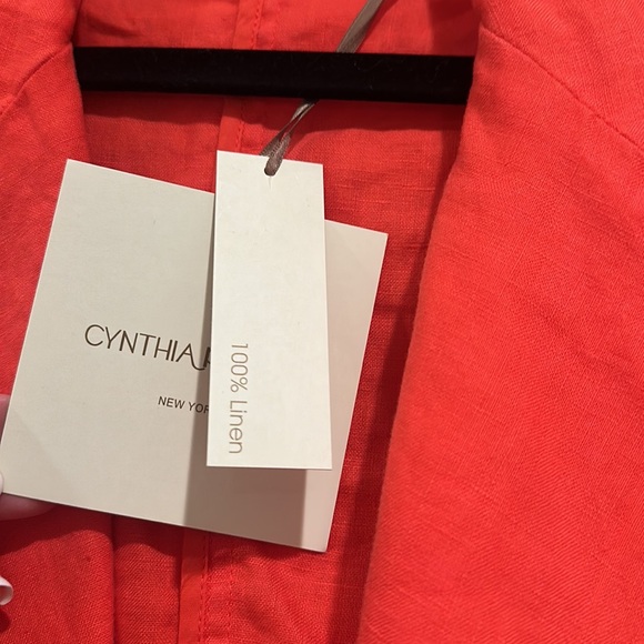 Cynthia Rowley Linen Jacket - Picture 3 of 4
